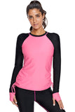 Mint Colorblock Long Sleeve Rashguard