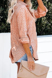 Embossed Button Shirt