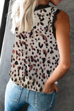 V Neck Lace Trim Floral Tank