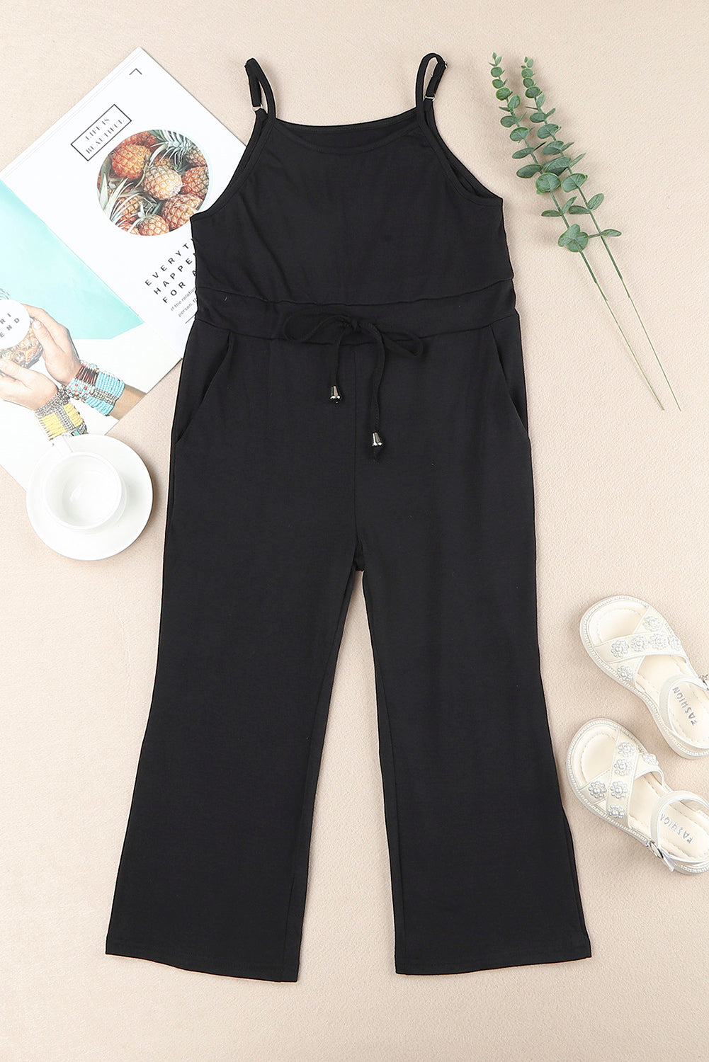 New Girl Jumpsuit Fashion Solid Color Jeans Overalls for Kids Teenage  Cotton Suspenders Clothes Loose Children