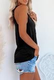 Button Loose Tank Top