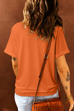 Orange LOVE Graphic Halloween Pumpkin Tee