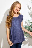 Ruffled Little Girl Tank
