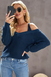 Dew Shoulder Juliette Knitted Sweater