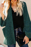 Norway Chenille Pocketed Cardigan