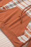 Aztec Cowl Neck Sweatshirt