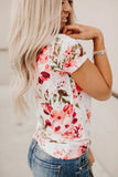 Blooming Floral Print Tee