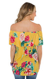 Grow with Me Off The Shoulder Floral Top
