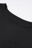 Blossom Contrast Swiss Dot Knit Top
