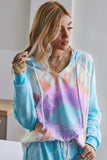 Multicolor Utopia Tie Dye Hoodie Joggers Loungewear
