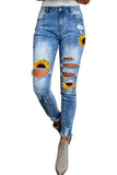 LIFE IS BETTER in the MOUNTAINS Distressed Skinny Jeans