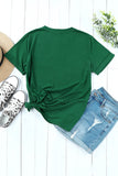 Merry Christmas Tree Graphic Print Tee