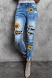 LIFE IS BETTER in the MOUNTAINS Distressed Skinny Jeans