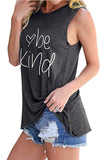 Be Kind Wine Tank Top