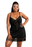 Venecia Chemise with Lace Trim