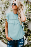Flutter Ruffled Top