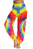 Boho Tie-dye Casual Loose Hippy Harem Pants