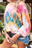 Multicolor Tie Dye Sweatshirt