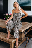 Leopard Adjustable Jumpsuit