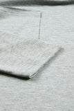 Pocketed Oversized Drop Sleeve Top