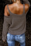 Dew Shoulder Juliette Knitted Sweater