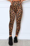 Charcoal Leopard Sports Bra and Legging Set