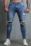 Ripped Skinny Fit Men's Jeans