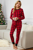 Plaid Two Pieces Loungewear