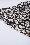 V-neck Short Sleeve Fashion Print Fantasy Fluttering Blouse