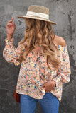 Off The Shoulder Smocked Floral Top