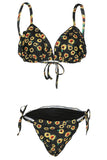 Sunflower Triangle Bikini Set