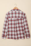 Plaid Long Sleeve Christmas Pajama Set