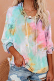 Tie-dye Knit Hoodie