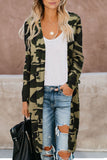 Print Long Cardigan