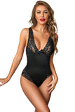 Lace Splicing Bodysuit