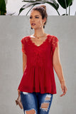 From A Dream Lace Tank Top with Vest