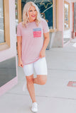 Only In America Pocket Striped T-shirt