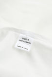 Frilled High Neck Eyelet Pattern Puff Sleeve Top