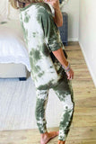 Multicolor Tie-dye Loungewear Set