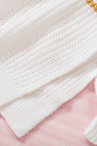 Colorblock Drop Shoulder Knitted Pullover Sweater