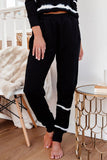 Stripes Long Sleeves and Joggers Lounge Set