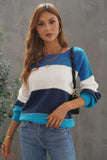 Pullover Colorblock Winter Sweater