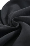 Snap Button Pullover Hoodie with Pocket