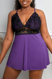 Lace See-through Plus Size Chemise