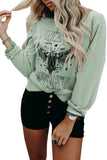 Dream on Dreamer Graphic Print Pullover Sweatshirt