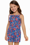 Girls' Sleeveless Romper