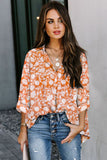Print Buttoned Long Sleeve Shirt