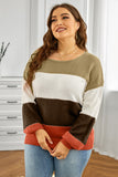 Pullover Colorblock Winter Sweater