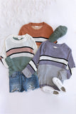 Colorblock Knit Sweater