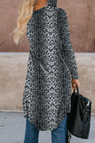 Print Long Cardigan